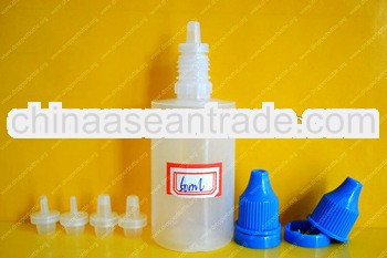 50ml plastic E-cig refill liquid eye drop bottle