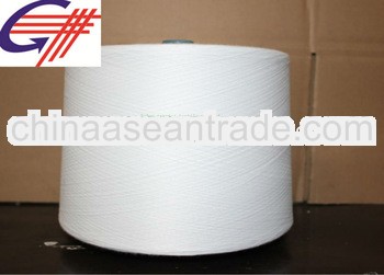 50s raw white spun polyester yarn manufacturers china