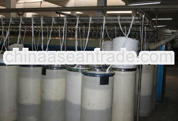 50s raw white spun polyester yarns manufacturers china