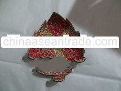 Lacquer coconut bowl