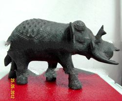Antique Elephant Statue