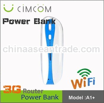 5200mAh power bank with wifi router and wireless storage function --- MH-A1+