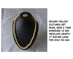 Golden Yellow Cultured Set