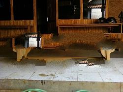  Furniture-Reclaimed Teak Coffee Table