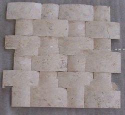 Coral Stone Weave 2 Mosaic