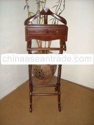 Reproduction furniture valet stand