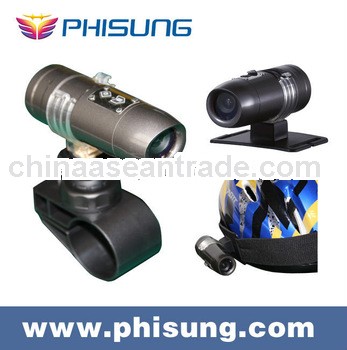 5.0 MP CMOS lens smallest 1080p camcorder