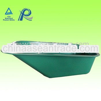 5 CU industrial metal trays for wheelbarrow WB5009