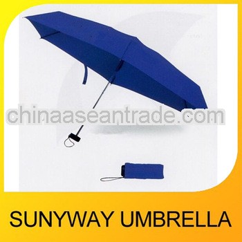 5 Folds Small Size Blue Mini Umbrella