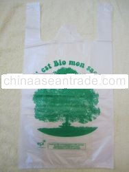 Biodegradable T-shirt plastic bag