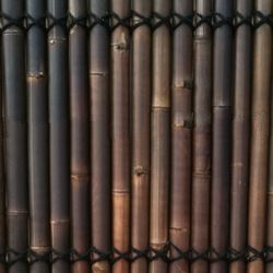 HALF SPLIT FENCING PANELS BAMBOO HSB01