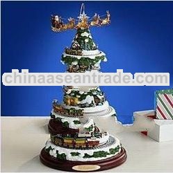 Wonderland Express Tree Inspired by the art of Thomas Kinkade