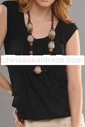 Ladies Sleeveless Casual Blouse