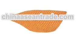 Soft Tilapia Leather Orange