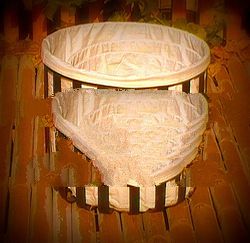 BAMBOO BASKET FOR LAUNDRY