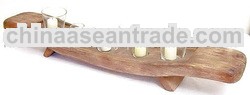 Wood Plank Votive Holder