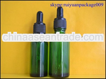 5ml 10ml 20ml30ml50ml green glass dropper bottles