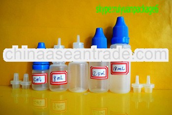 5ml/18ml PE plastic eye drip tip bottle