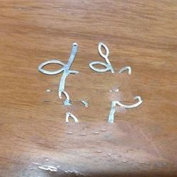 925 Sterling Silver Leaf Branch Connector