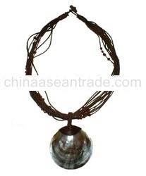 Wooden Beaded Necklace