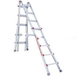 Duty Rating Ladder System with Work Platform