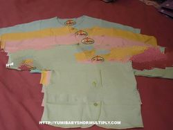 Baby NewBorn Clothes Long Sleeve ( Button Front )