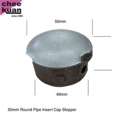 Furniture Pipe Metal End Cap