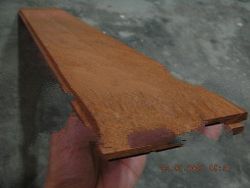 Solid Teak T & G, Non Coating Flooring