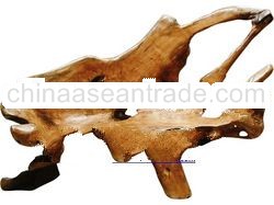 TEAK ROOT FURNITURE BENCH TRB04