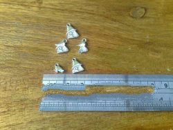 925 Sterling Silver Magic Mushroom Charms