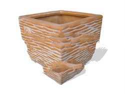 Indoor ceramic terracotta planter