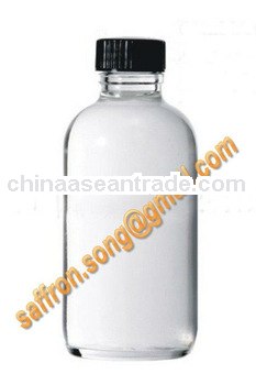 60ml Clear boston round glass bottle with cap