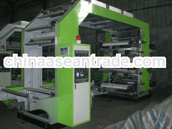 6 Colours High speed flexographic printing machine