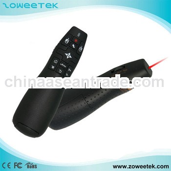 6-axis fly mouse presenter remote control with red laser pointer