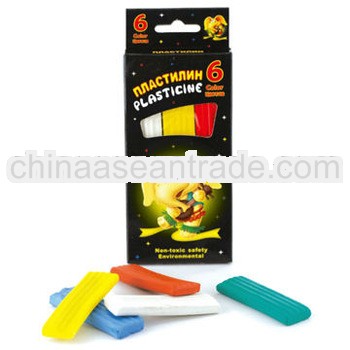 6 colors modeling clay
