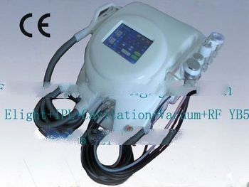 6 in1 portable Elight tripolar RF cavitatition vacuum beauty machine with CE 8.0LCD touch sreen