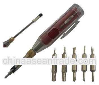 6 in 1 Mini Pocket Screwdriver Set with magnetic