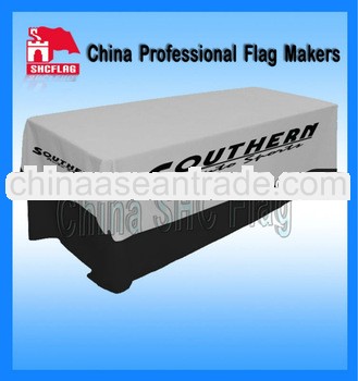 6ft Custom Design Light Blue Rectangular Table Cloth