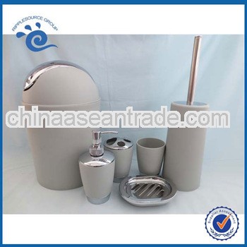 6pcs PP Plastic Bathroom Set