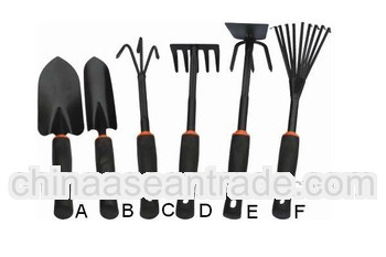 6pcs handle garden tool set ,easy carrying garden tool set, garden tool bag