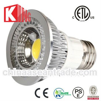 6w cob par20 led ETL