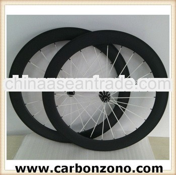 700C Carbon Tubular Wheels 60mm for Track Bike