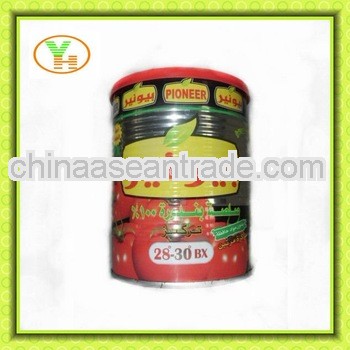70G-4500G China Hot Sell Canned tomato paste