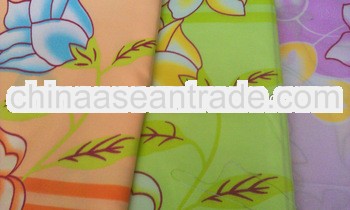 70gsm 100% polyester microfiber bed sheets/mattress/home textile fabric