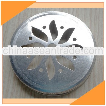 70mm Silver Daisy Cut Lid For Decorate