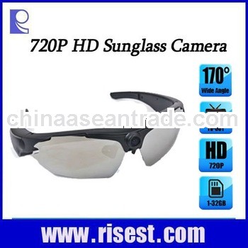 720P HD 5MP Sunglasses Camera, Glass Camcorder