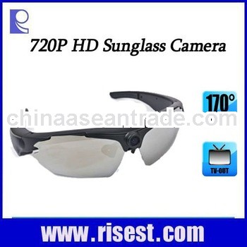 720P Sunglasses HD Video Eyewear Glass Camera