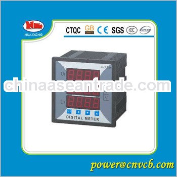 72x72mm three phase amp meter and volt meter (72-3AV)