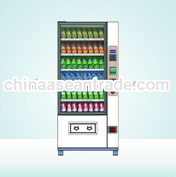 7inch LCD advertising cold drink vendig machine