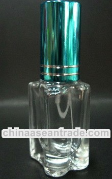 7ml heart shaped empty glass perfume bottles wholesaler